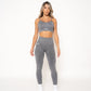 MIA GRAY SPORTS BRA