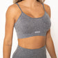 MIA GRAY SPORTS BRA