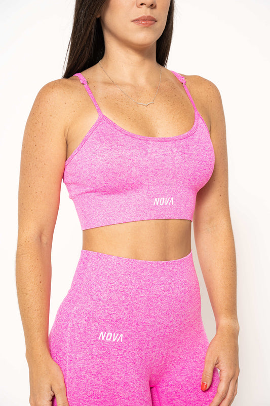 MIA FUCHSIA SPORTS BRA