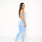 MIA BLUE HIGH-WAISTED LEGGINGS