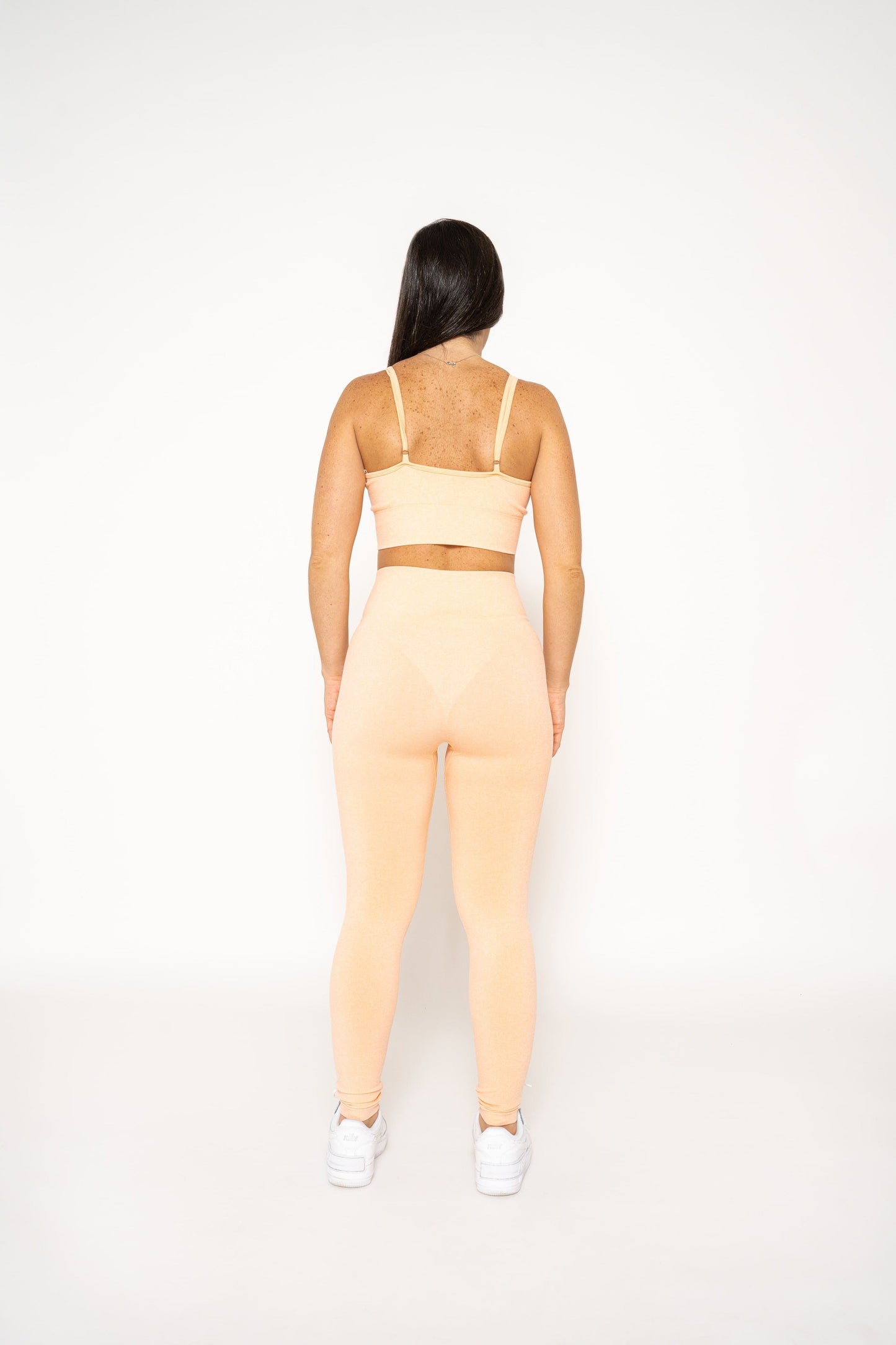 MIA ORANGE HIGH-WAISTED LEGGINGS