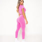 MIA FUCHSIA HIGH-WAISTED LEGGINGS