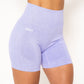 MIA PURPLE HIGH-WAISTED SHORTS