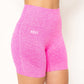 MIA FUCHSIA HIGH-WAISTED SHORTS