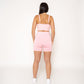 MIA PINK HIGH-WAISTED SHORTS