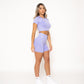 MIA PURPLE CROP TOP