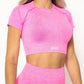 MIA FUCHSIA CROP TOP